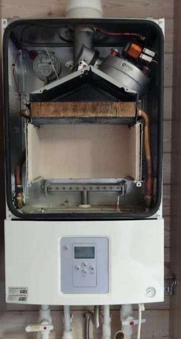 Газовой котел Bosch 6000 – проведено плановое техническое обслуживание – Песчаные Ковали, улица Приозерная.